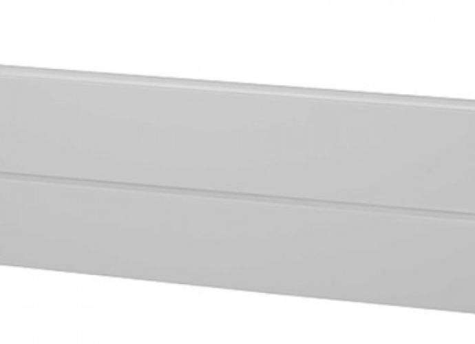 Drážka bílá hladká